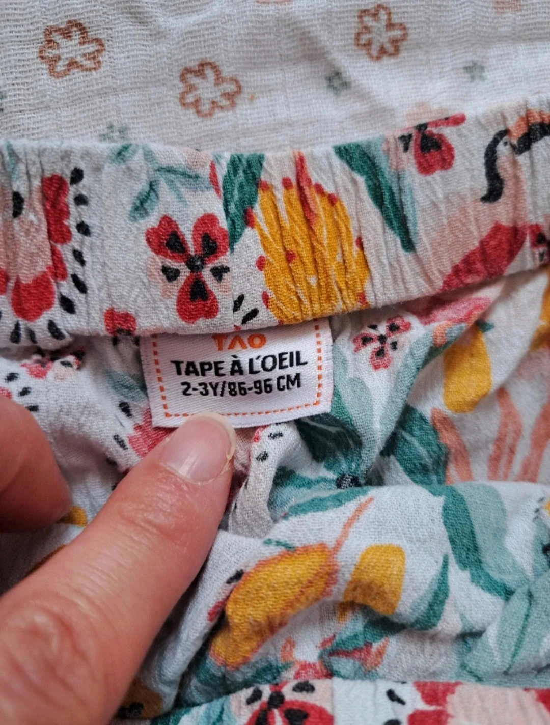 Tape à l'üeil Floral Skirt - Size 2/3 Years - Perfect Condition – photo 3
